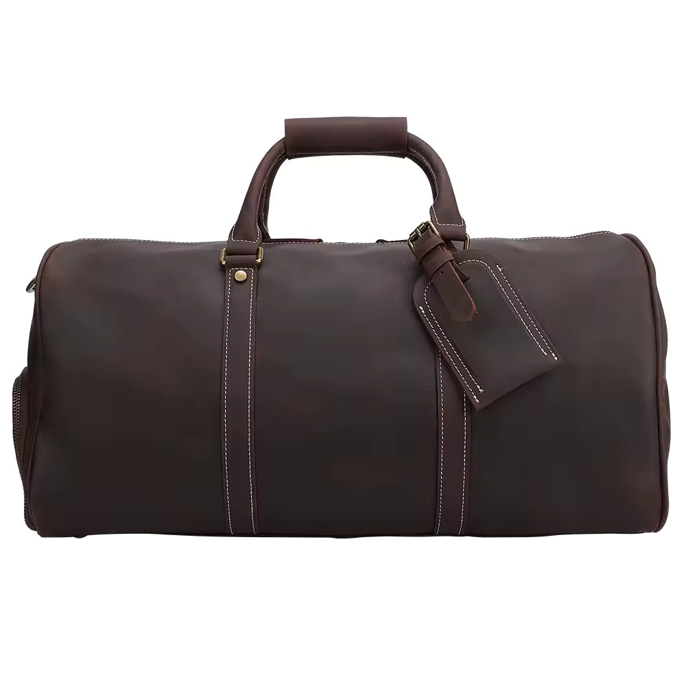 Le Sac de Voyage Vendôme – Cuir Écorce Lisse