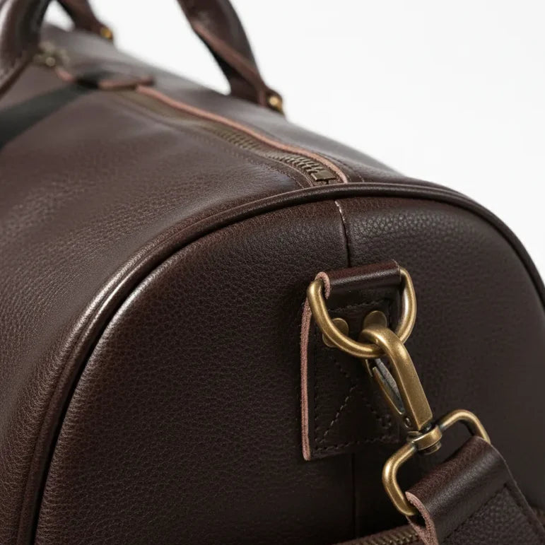 Le Sac de Voyage Vendôme – Cuir Écorce Lisse
